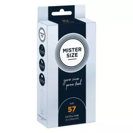 MISTER Suurus 57 kondoomid, 10 tk