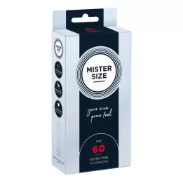 MISTER kondoomide suurus 60, 10 tk