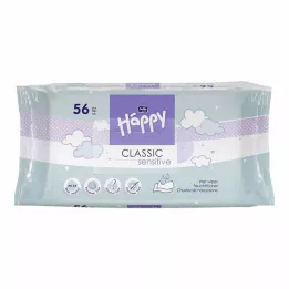 BELLA Happy Baby niisked salvrätikud, 56 tk