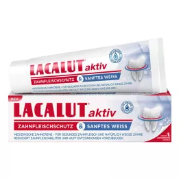 LACALUT aktiivne igemekaitse &amp; õrn valge hambapasta, 75 ml