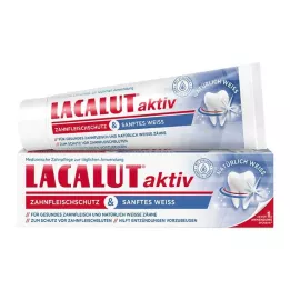 LACALUT aktiivne igemekaitse &amp; õrn valge hambapasta, 75 ml