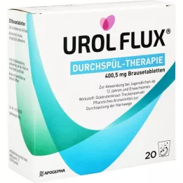 UROL FLUX Flush Therapy 400,5 mg närimistablett, 20 tk