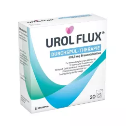 UROL FLUX Flush Therapy 400,5 mg närimistablett, 20 tk