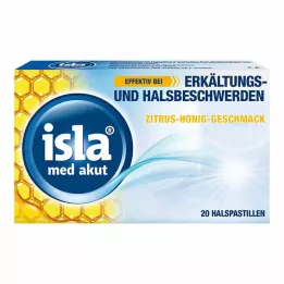 ISLA MED ägedad tsitrusviljapastillid, 20 tk