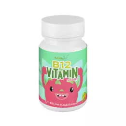 VITAMIN B12 KINDER närimistabletid vegan, 120 tk