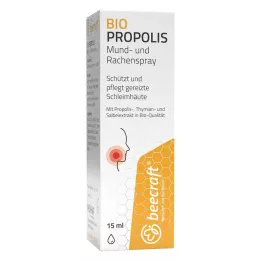 BEECRAFT Propolise suu- ja kurgusprei, 15 ml