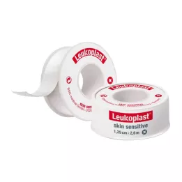 LEUKOPLAST Skin Sensitive 1,25 cmx2,6 w.kaitse, 1 tk