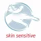 LEUKOPLAST Skin Sensitive 2,5 cm x 2,6 cm koos kaitsekattega, 1 tk