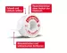 Instructions for use for LEUKOPLAST Skin Sensitive 2,5 cm x 2,6 cm koos kaitsekattega, 1 tk - 1