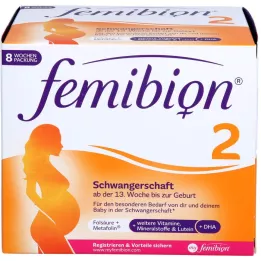 FEMIBION 2 raseduskombinatsioonipakett, 2X56 tk