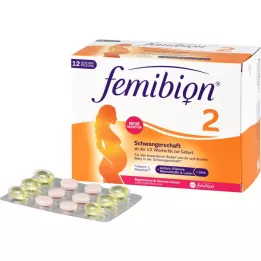 FEMIBION 2 raseduskombinatsioonipakett, 2X84 tk