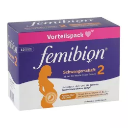 FEMIBION 2 raseduskombinatsioonipakett, 2X84 tk