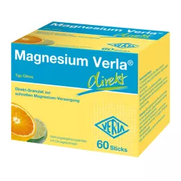 MAGNESIUM VERLA otsegraanulid tsitrus, 60 tk