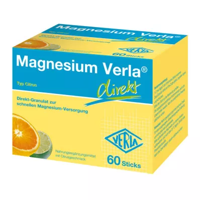 Magnesium Verla otsegraanulid Tsitrus, 60 tk Magnesium Verla otsegraanulid Tsitrus, 60 tk