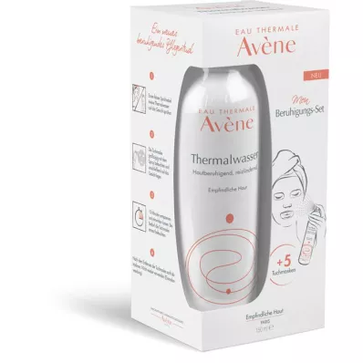 AVENE Soojaveesprei 150ml+5 lapiga maskide komplekt, 1 p