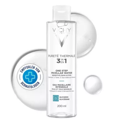 Vichy Purete Thermale Mineral Fluid Sensitive, 200 ml
