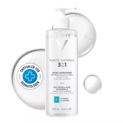 VICHY PURETE Thermale Mineral Micellar Fluid sens., 400 ml
