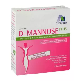 D-MANNOSE PLUS 2000 mg pulgad vit. ja mineraalidega, 15X2.47 g