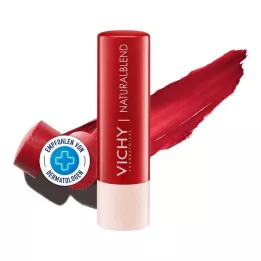 VICHY NATURALBLEND toonitud huulepalsam punane, 4,5 g
