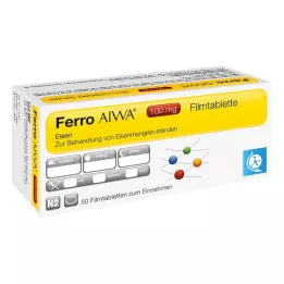 FERRO AIWA 100 mg õhukese polümeerikattega tabletid, 50 tk