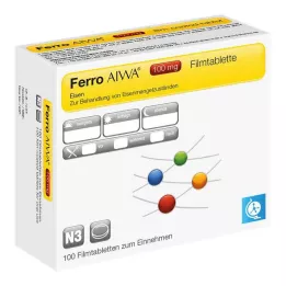 FERRO AIWA 100 mg õhukese polümeerikattega tabletid, 100 tk