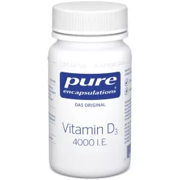 PURE ENCAPSULATIONS D3-vitamiin 4000 I.U. kapslid, 60 kapslit