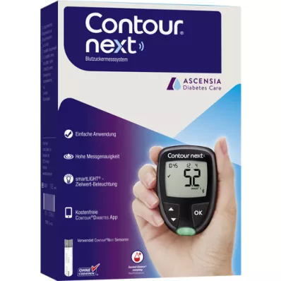 CONTOUR Järgmine NEU Seadistage veresuhkru mõõtja mmol/l, 1 tk