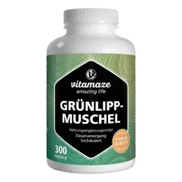 GRÜNLIPPMUSCHEL 500 mg suures annuses kapslid, 300 tk