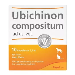 UBICHINON compositum ad us.vet.ampullid, 10 tk