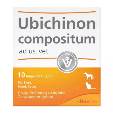 UBICHINON compositum ad us.vet.ampullid, 10 tk