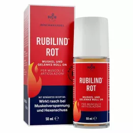 RUBILIND punane lihaste ja liigeste roll-on, 50 ml
