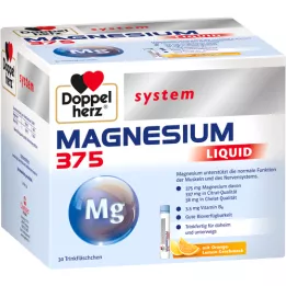 DOPPELHERZ Magnesium 375 Liquid system Trinkamp., 30 tk