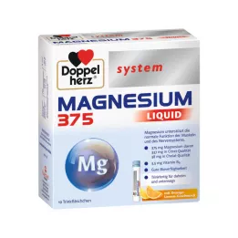 DOPPELHERZ Magnesium 375 Liquid system Trinkamp., 30 tk