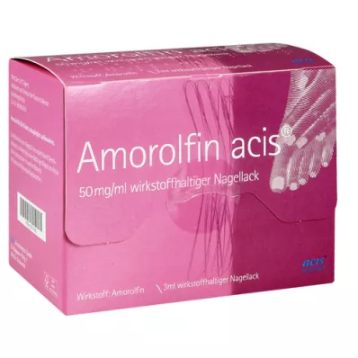 AMOROLFIN acis 50 mg/ml toimeainet sisaldav küünelakk, 3 ml