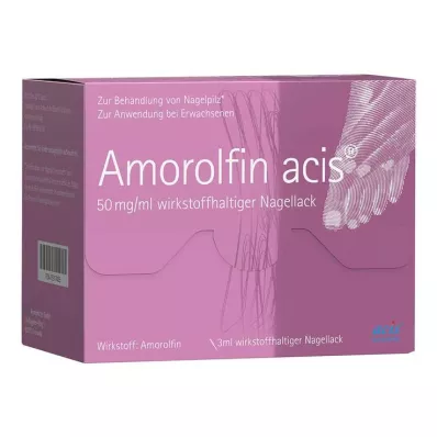 Amorolfin acis® 50 mg/ml aktiivne küünelakk, 3 ml