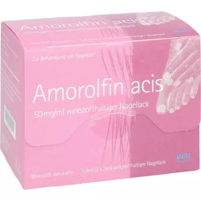 AMOROLFIN acis 50 mg/ml toimeainet sisaldav küünelakk, 6 ml