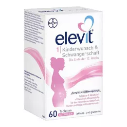 ELEVIT 1 Fertiilsus &amp; rasedustabletid, 1X60 St