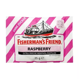 FISHERMANS FRIEND Vaarika ilma suhkruta pastillid, 25 g
