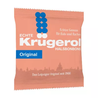 Suhkrut sisaldavad kurgukommid Krügerol, 50 g