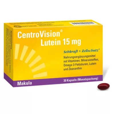 CENTROVISION Luteiin 15 mg kapslid, 30 kapslit
