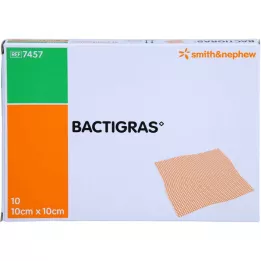 BACTIGRAS antiseptiline parafiinimass 10x10 cm, 10 tk