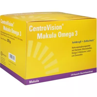 CENTROVISION Macula Omega-3 kapslid, 270 kapslit