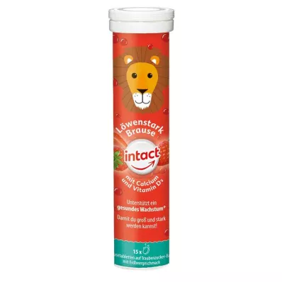 INTACT Löwenstark kihisevad tabletid kaltsiumiga, 15 tk