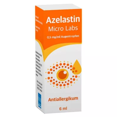 Azelastine Micro Labs 0,5 mg/ml silmatilgad, 6 ml Azelastine Micro Labs 0,5 mg/ml silmatilgad, 6 ml