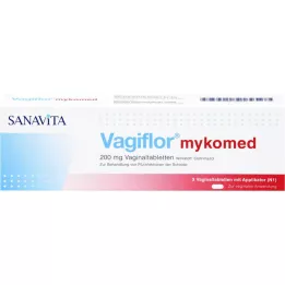VAGIFLOR mykomed 200 mg vaginaalsed tabletid, 3 tk