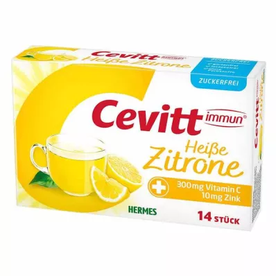 Cevitt immune kuumad sidruni suhkruvabad graanulid, 14 tk
