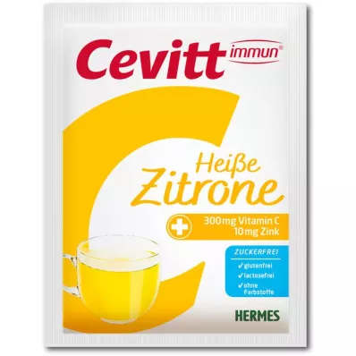CEVITT immune hot lemon suhkruvaba graanulid, 14 tk