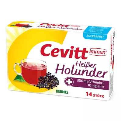Cevitt immune kuumad leedrimarja suhkruvabad graanulid, 14 tk
