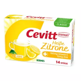 CEVITT immune hot lemon classic graanulid, 14 tk