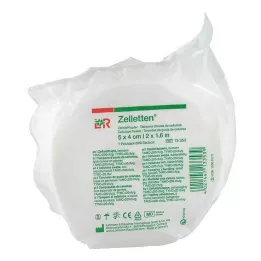 ZELLETTEN tampoonid 4x5 cm idudevähendatud rull, 500 tk